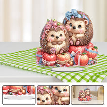 Load image into Gallery viewer, Acrylic Rose Table Top Diamond Painting Ornament Kits Lamp for Home Office Decor
