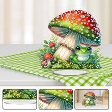 Load image into Gallery viewer, Acrylic Rose Table Top Diamond Painting Ornament Kits Lamp for Home Office Decor
