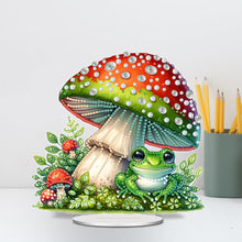 Load image into Gallery viewer, Acrylic Rose Table Top Diamond Painting Ornament Kits Lamp for Home Office Decor
