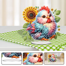 Load image into Gallery viewer, Acrylic Sunflower Chick Diamond Painting Desktop Decor Tabletop Diamond Art Kits
