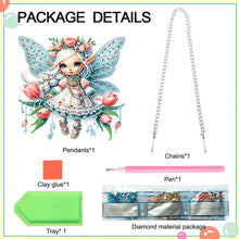 Load image into Gallery viewer, Acrylic Special Shaped Elf Animal Hanging Diamond Art Kits Bedroom Decoration
