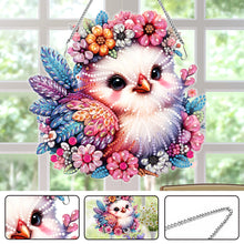 Load image into Gallery viewer, Acrylic Special Shaped Elf Animal Hanging Diamond Art Kits Bedroom Decoration
