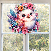 Load image into Gallery viewer, Acrylic Special Shaped Elf Animal Hanging Diamond Art Kits Bedroom Decoration
