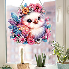 Load image into Gallery viewer, Acrylic Special Shaped Elf Animal Hanging Diamond Art Kits Bedroom Decoration
