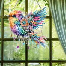 Load image into Gallery viewer, Acrylic Special Shaped Elf Animal Hanging Diamond Art Kits Bedroom Decoration
