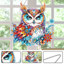 Load image into Gallery viewer, Acrylic Special Shaped Elf Animal Hanging Diamond Art Kits Bedroom Decoration
