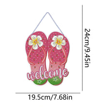 Load image into Gallery viewer, Acrylic Summer Vibe 5D DIY Diamond Painting Dots Pendant for Garden Window Decor
