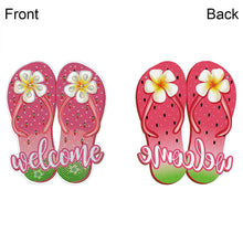 Load image into Gallery viewer, Acrylic Summer Vibe 5D DIY Diamond Painting Dots Pendant for Garden Window Decor
