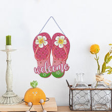 Load image into Gallery viewer, Acrylic Summer Vibe 5D DIY Diamond Painting Dots Pendant for Garden Window Decor
