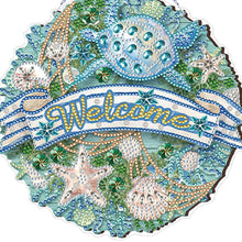 Load image into Gallery viewer, Acrylic Summer Vibe 5D DIY Diamond Painting Dots Pendant for Garden Window Decor
