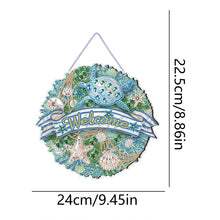 Load image into Gallery viewer, Acrylic Summer Vibe 5D DIY Diamond Painting Dots Pendant for Garden Window Decor
