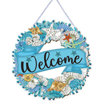 Load image into Gallery viewer, Acrylic Summer Vibe 5D DIY Diamond Painting Dots Pendant for Garden Window Decor
