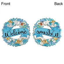 Load image into Gallery viewer, Acrylic Summer Vibe 5D DIY Diamond Painting Dots Pendant for Garden Window Decor
