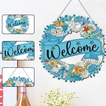 Load image into Gallery viewer, Acrylic Summer Vibe 5D DIY Diamond Painting Dots Pendant for Garden Window Decor
