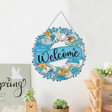 Load image into Gallery viewer, Acrylic Summer Vibe 5D DIY Diamond Painting Dots Pendant for Garden Window Decor
