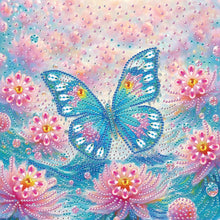 Load image into Gallery viewer, Diamond Painting - Partial Special Shaped - Butterfly (30*30CM)
