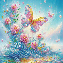 Load image into Gallery viewer, Diamond Painting - Partial Special Shaped - Butterfly (30*30CM)

