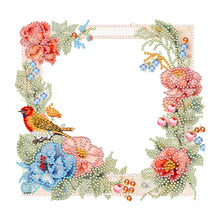 Load image into Gallery viewer, Floral Rhinestone Tabletop Photo Frame Kit Table Top Diamond Painting Frame Kits
