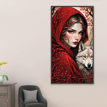 Load image into Gallery viewer, Diamond Painting - Full Square - woman in red (40*75CM)
