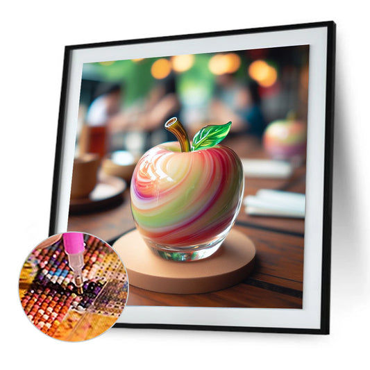 Diamond Painting - Full Round - glass apple (30*30CM)