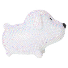 Load image into Gallery viewer, White Puppy Diamond Painting Night Light Diamond Painting Bedside Lamp
