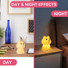 Load image into Gallery viewer, Yellow Dog Diamond Painting Night Light Diamond Painting Bedside Lamp
