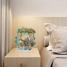 Load image into Gallery viewer, Acrylic Garden Rocking Chair Desktop Diamond Art Kits for Home Office Decor
