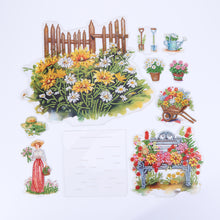 Load image into Gallery viewer, Acrylic Flower Table Top Diamond Painting Ornament Kits Desktop Diamond Art Kits
