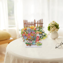 Load image into Gallery viewer, Acrylic Flower Table Top Diamond Painting Ornament Kits Desktop Diamond Art Kits
