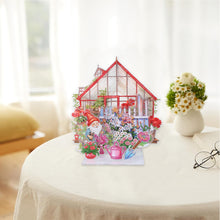 Load image into Gallery viewer, Acrylic Flower Table Top Diamond Painting Ornament Kits Desktop Diamond Art Kits
