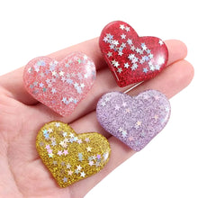 Load image into Gallery viewer, 6Pcs Acrylic Heart-Shaped DIY Magnetic Diamond Painting Cover Locator Tools
