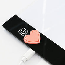 Load image into Gallery viewer, Heart Shaped Dustproof Diamond Painting Push Button Switch Cover for Light Table
