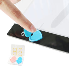 Load image into Gallery viewer, Heart Shaped Dustproof Diamond Painting Push Button Switch Cover for Light Table
