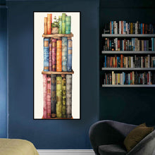 Load image into Gallery viewer, Diamond Painting - Full Round - books (30*70CM)
