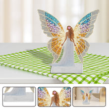 Load image into Gallery viewer, Acrylic Special Shape Butterfly Desktop Diamond Art Kits for Home Office Decor
