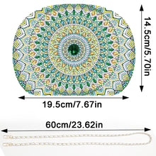 Load image into Gallery viewer, Partial Special Shaped Owl Mandala 5D Diamond Handmade Knitting Bag Daily Purse
