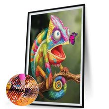 Load image into Gallery viewer, AB Diamond Painting - Full Square - chameleon (45*60CM)
