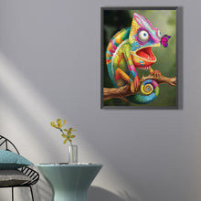 Load image into Gallery viewer, AB Diamond Painting - Full Square - chameleon (45*60CM)
