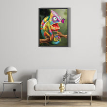 Load image into Gallery viewer, AB Diamond Painting - Full Square - chameleon (45*60CM)
