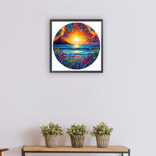 Load image into Gallery viewer, Diamond Painting - Full Round - color seaside landscape (30*30CM)
