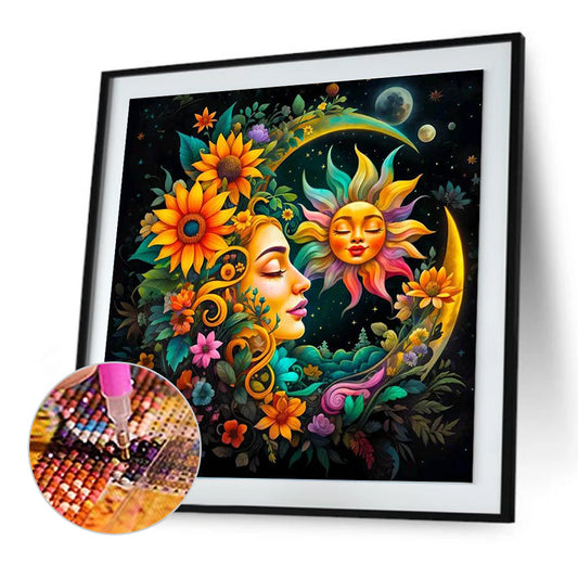 Diamond Painting - Full Round - color moon goddess (30*30CM)