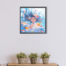 Load image into Gallery viewer, AB Diamond Painting - Full Round - ocean girl (40*40CM)
