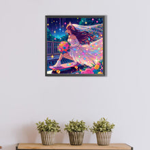 Load image into Gallery viewer, AB Diamond Painting - Full Round - bride on skateboard (40*40CM)
