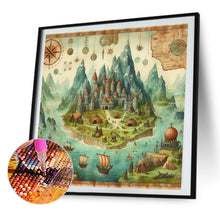 Load image into Gallery viewer, AB Diamond Painting - Full Round - mountain island (40*40CM)
