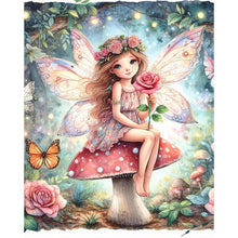 Load image into Gallery viewer, AB Diamond Painting - Full Round - elf girl (40*50CM)
