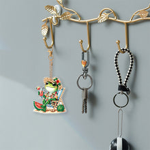 Load image into Gallery viewer, 6Pcs Double Sided Special Shaped Cartoon Diamond Painting Keychain for Beginners
