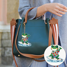 Load image into Gallery viewer, 6Pcs Double Sided Special Shaped Cartoon Diamond Painting Keychain for Beginners
