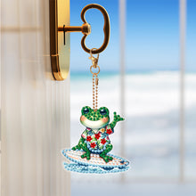 Load image into Gallery viewer, 6Pcs Double Sided Special Shaped Cartoon Diamond Painting Keychain for Beginners
