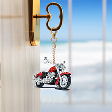 Load image into Gallery viewer, 6Pcs Double Sided Special Shaped Cartoon Diamond Painting Keychain for Beginners
