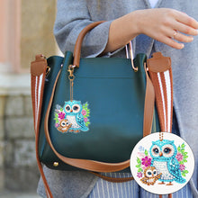 Load image into Gallery viewer, 6Pcs Double Sided Special Shaped Cartoon Diamond Painting Keychain for Beginners
